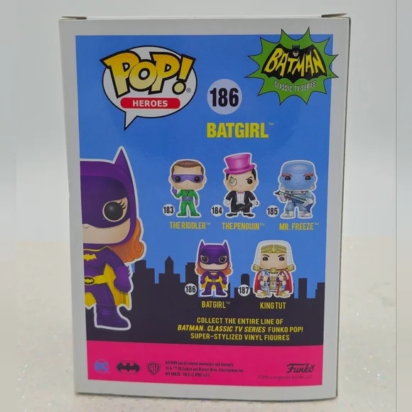 Funko POP! Batman Classic TV Series Batgirl #186 Vinyl Figure - Picture 4 of 7